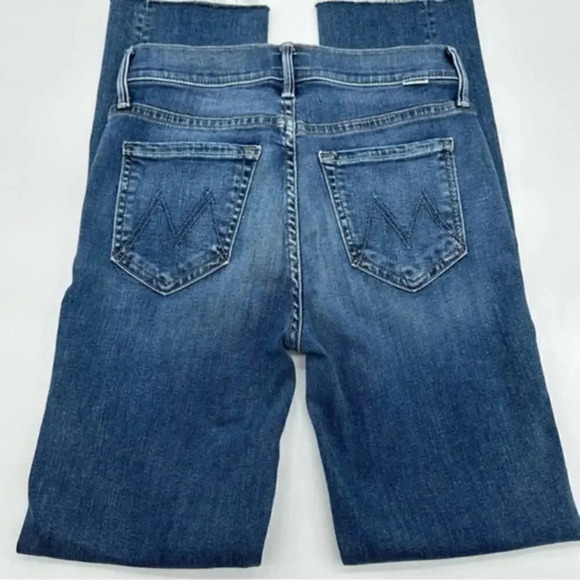 MOTHER the mid rise dazzler ankle fray jeans in this time next year B1129 - Picture 2 of 5